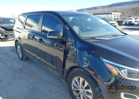 2019 Kia Sedona Lx из США, поврежденный, VIN KNDMB5C10K6541028